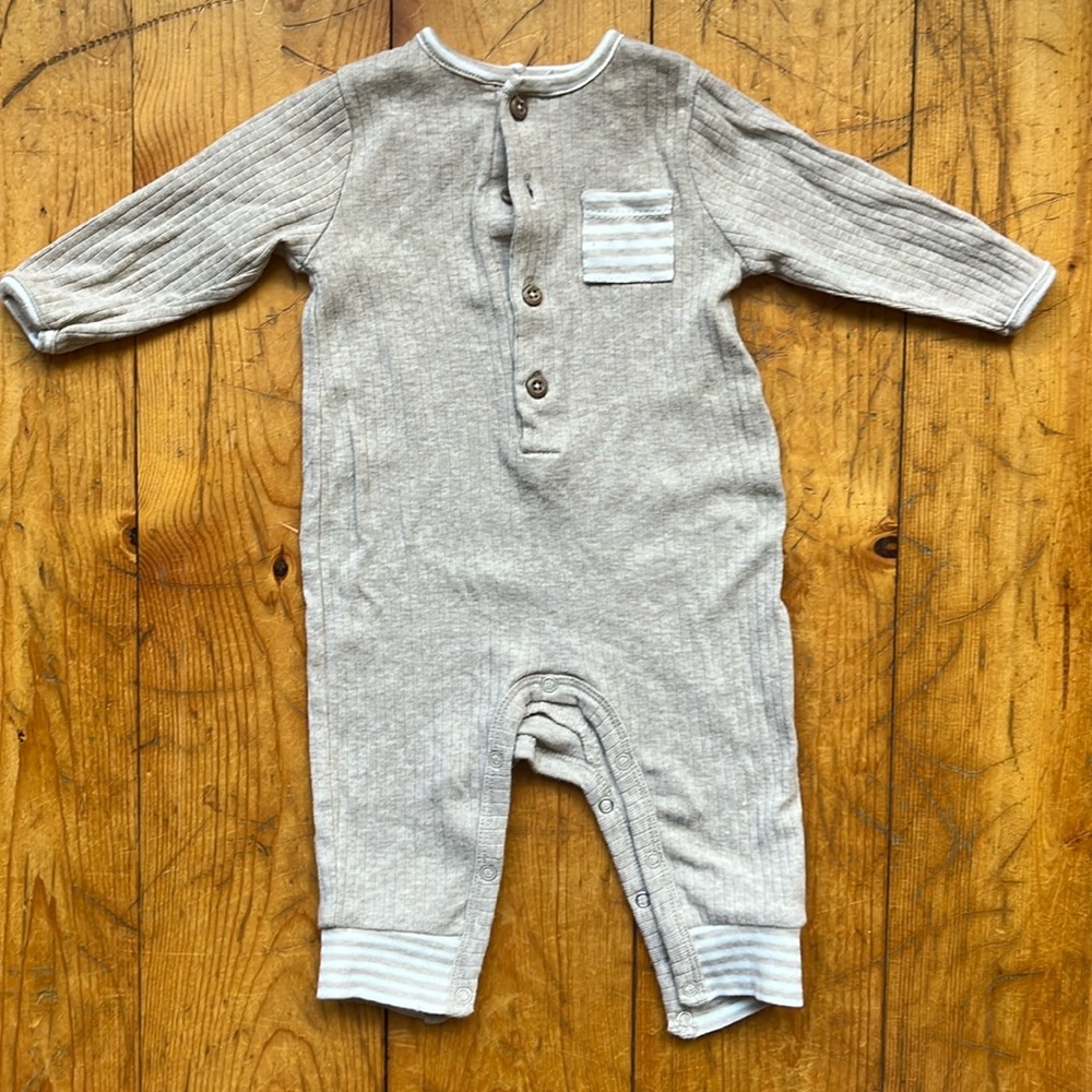 Rabbit and Bear Snap Pajamas